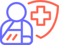 personal accident icon